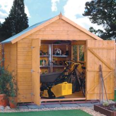 Rowlinsons Premier Range, Apex Shed, Dipped, 10' x 8'