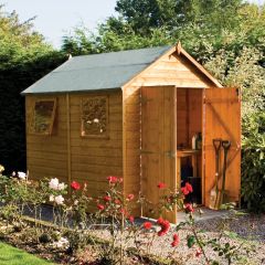 Rowlinsons Premier Range, Apex Shed, Dipped, 8' x 6'
