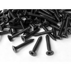 SITEMATE 5.0 x 50mm Countersunk Ruspert Black Screws