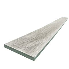 Millboard fascia board for tidying-up the appearance under the deck
