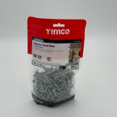 40 x 3.75 TIMbag Square Twist Nail - Galvanised 1 KG (approx 312)