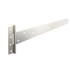 300mm (12") SCOTCH T Hinge A4/316 marine grade Stainless Steel (per pair) (FIXINGS INCLUDED)