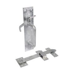 Timco Heavy Duty Suffolk Latch, Galvanised (back plate 219x50mm)