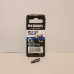 Reisser Torsion IMPACT T20 driver 25 mm bit **2 pack**