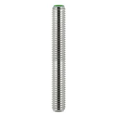 8mm A2 grade Stainless Steel Threaded Bar 1.0 m