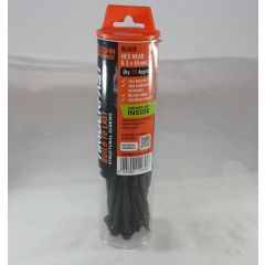 65mm Timberfast XT Black Hex Head Screws (Box/Tube of 25)