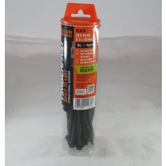 65mm Timberfast XT Black Hex Head Screws (Tube of 25)