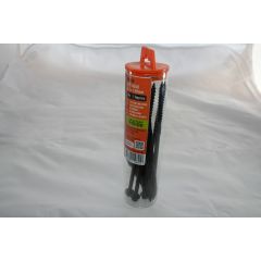 190mm Timberfast XT Black Hex Head Screws (Box/Tube of 10)