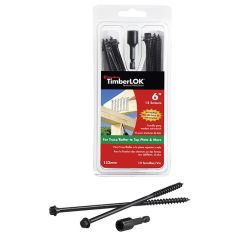 250mm FastenMaster Timberlok box of 50 with free driver bit