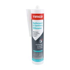 Timco Bathroom & Sanitary Silicone - CLEAR