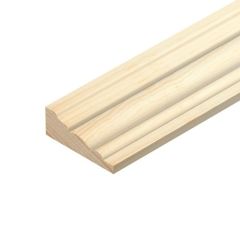 Untreated Pine Barrel Floor Mouldings 12 x 34mm x 2.4m