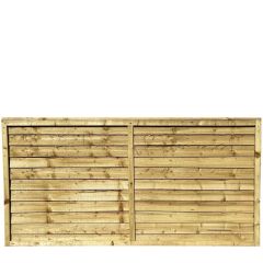 6ft by 3ft pressure treated overlap panel 