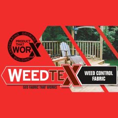 15m x 1m Weedtex Weed Control Fabric (50g/m2)