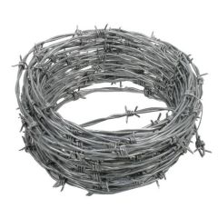 Galvanised Garden Barbed Wire 15m roll