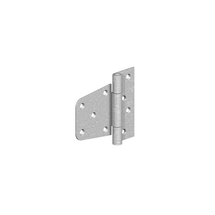 89mm 3.5 Heavy Duty Galvanised Offset Hinges per pair