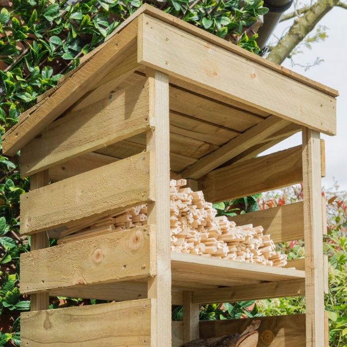 Narrow Log Store Rowlinson Garden Products